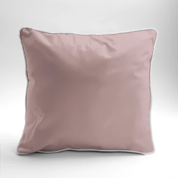 Komplet 2 szt Elegancka Poszewka Makosatyna 40x40 cm POWDER PINK