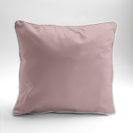 Komplet 2 szt Elegancka Poszewka Makosatyna 40x40 cm POWDER PINK