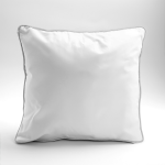 Komplet 2 szt Elegancka Poszewka Makosatyna 40x40 cm WHITE