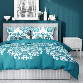 Ekskluzywna Pościel 160x200 cm 100 % Bawełna 3838B