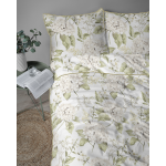 Luksusowa Pościel 160x200 cm Bawełna Lame Percale 5589B