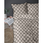 Luksusowa Pościel 160x200 cm Bawełna Lame Percale 5592B
