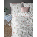 Luksusowa Pościel 220x200 cm Bawełna Lame Percale 5239B