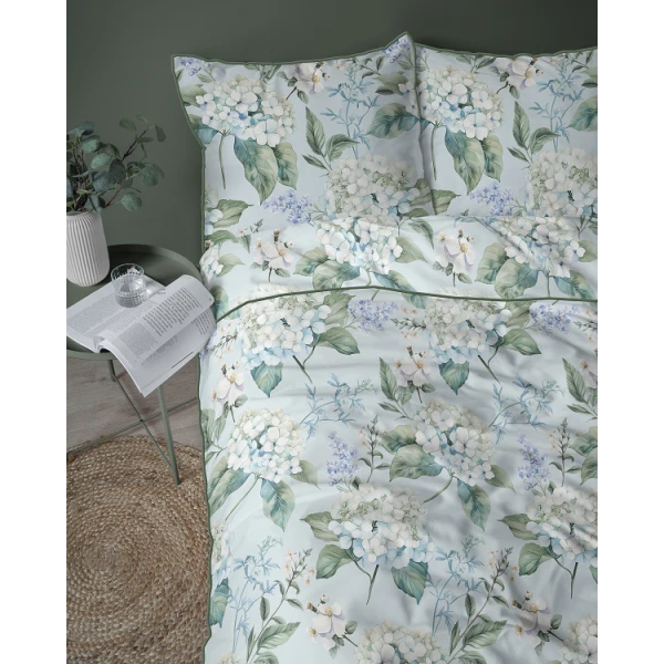 Luksusowa Pościel 220x200 cm Bawełna Lame Percale 5589A