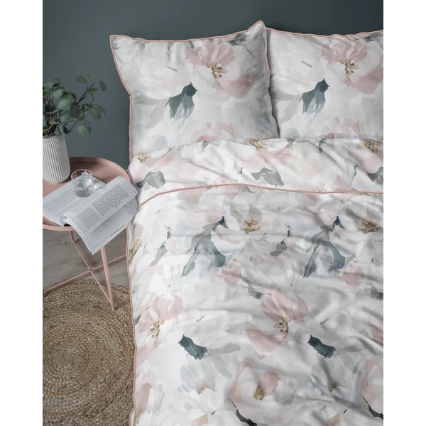 Luksusowa Pościel 220x200 cm Bawełna Lame Percale 5590A