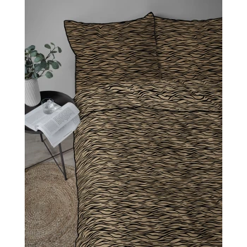 Luksusowa Pościel 220x200 cm Bawełna Lame Percale 5591A