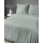 Elegancka Pościel Satynowa 180x200 cm Liście 4826B