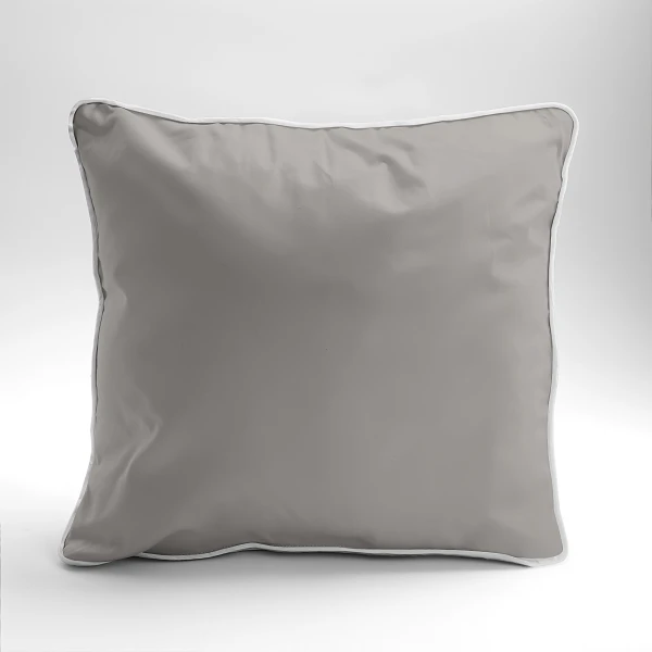 Komplet 2 szt Elegancka Poszewka Makosatyna 40x40 cm BEIGE