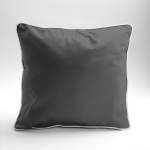 Komplet 2 szt Elegancka Poszewka Makosatyna 40x40 cm DARK GREY 