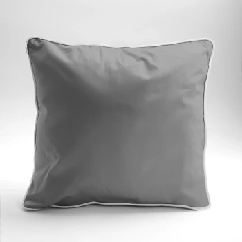 Komplet 2 szt Elegancka Poszewka Makosatyna 40x40 cm GREY