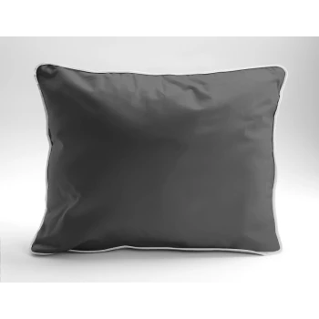 Elegancka Poszewka z Makosatyny 70x80 cm x 2 szt..DARK GREY 