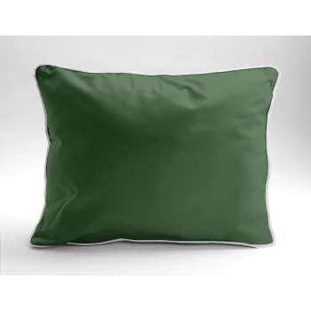 Elegancka Poszewka z Makosatyny 70x80 cm x 2 szt. Zielona