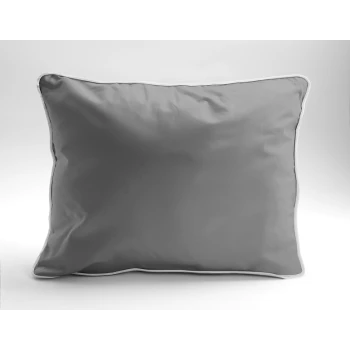 Elegancka Poszewka z Makosatyny 70x80 cm x 2 szt. GREY
