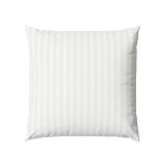 Komplet 2 szt Poszewka 40x40 cm Jednobarwna Biała 