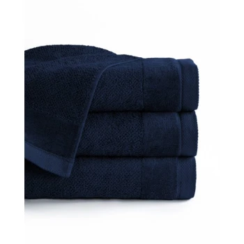Komplet 3 - Ręczników 50x90 cm. 550gsm Bawełna 100 % Ciemny Niebieski VITO