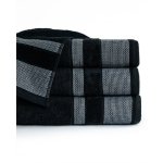Komplet 3 - Ręczników 50x90 cm. 550gsm Bawełna 100 % Czarny CARLO