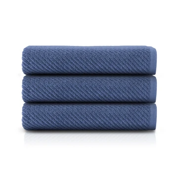 Komplet 3 x Ręcznik 70x140 cm Bawełniany 550 GSM Jeans