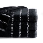 Komplet 5 - Bawełnianych Ręczników 30x50 cm. 550gsm Czarny GIN