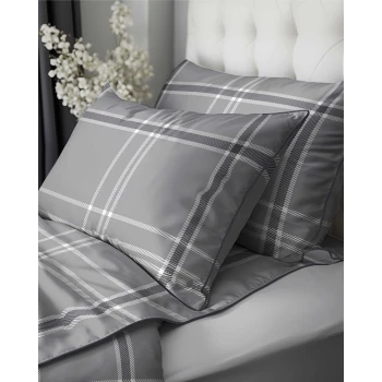 Luksusowa Pościel 160x200 cm Bawełna Lame Percale 5240A