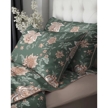 Luksusowa Pościel 160x200 cm Bawełna Lame Percale 5242A