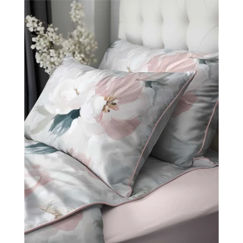 Luksusowa Pościel 160x200 cm Bawełna Lame Percale 5590A