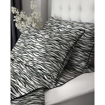 Luksusowa Pościel 220x200 cm Bawełna Lame Percale 5591B