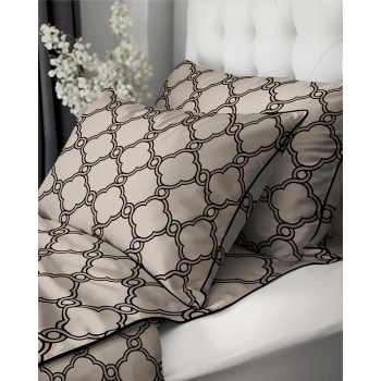 Luksusowa Pościel 220x200 cm Bawełna Lame Percale 5592B