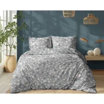 Pościel 100% Bawełna 220x200 cm Stokrotki 5337A