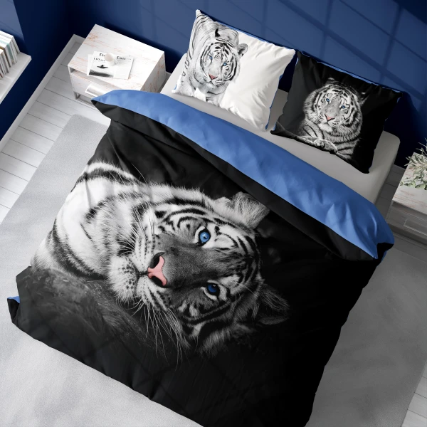 Pościel 160x200 cm Animal Efekt 3D 3814A Tygrys