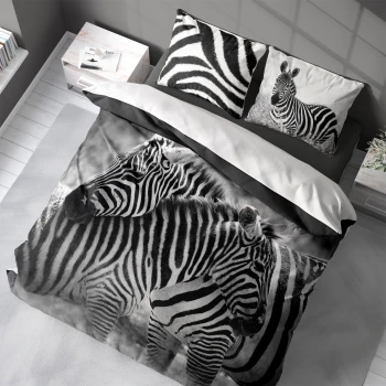 Pościel 160x200 cm Animal Efekt 3D 3817A Zebra