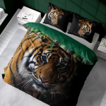 Pościel 160x200 cm Animal Efekt 3D 3932 Tygrys