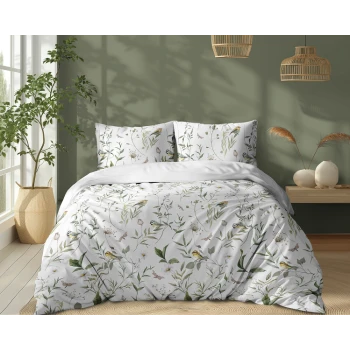 Komplet Pościeli Bawełnianej 160x200 cm 100% Bawełna 5500A