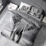 Pościel 220x200 cm Animal Efekt 3D 3813A Słoń