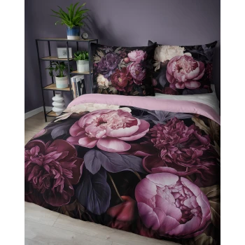 Pościel Holenderska 220x200 cm 100% Bawełna Piwonie 5129A