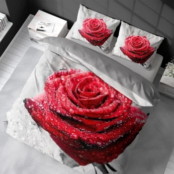 Pościel 3D Kwiat 160x200 cm. 4184 
