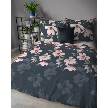 Pościel Flanelowa Kwiaty 160x200 cm Flanela 5625A