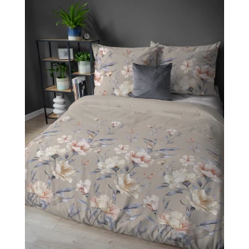 Kwiatowa Pościel Flanelowa 160x200 cm Flanela 5636 A
