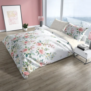 Pościel Kwiaty 160X200 cm PURE COTTON 001 100% Bawełna