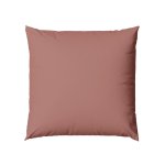 Komplet 2 szt Poszewka 40x40 cm Jednobarwna Róż Sat. Baw  012