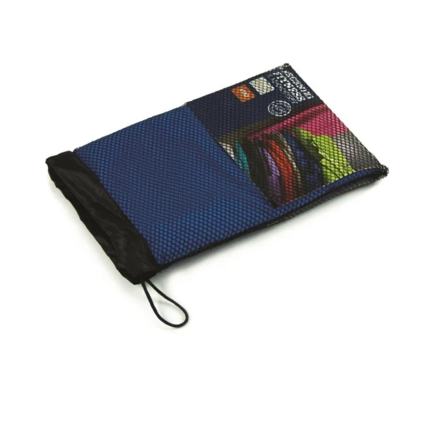 Ręcznik Fitness Microfibra Kpl.2 Szt/50x90 cm, 70x140 cm/ Mazarine Blue Bawełna