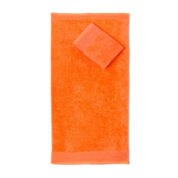 Ręczniki Aqua 50x100 cm Frotte Pomarańcz 500G
